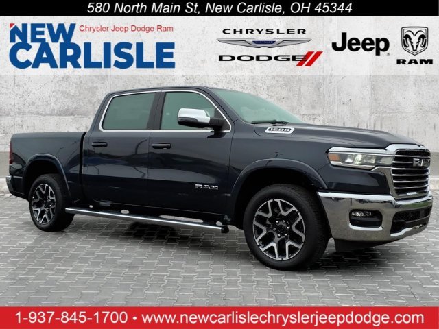 New 2027 Forged Blue Metallic Exterior Paint RAM Laramie image 1