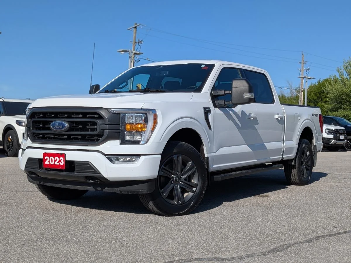 Used 2023 White Ford XLT image 1