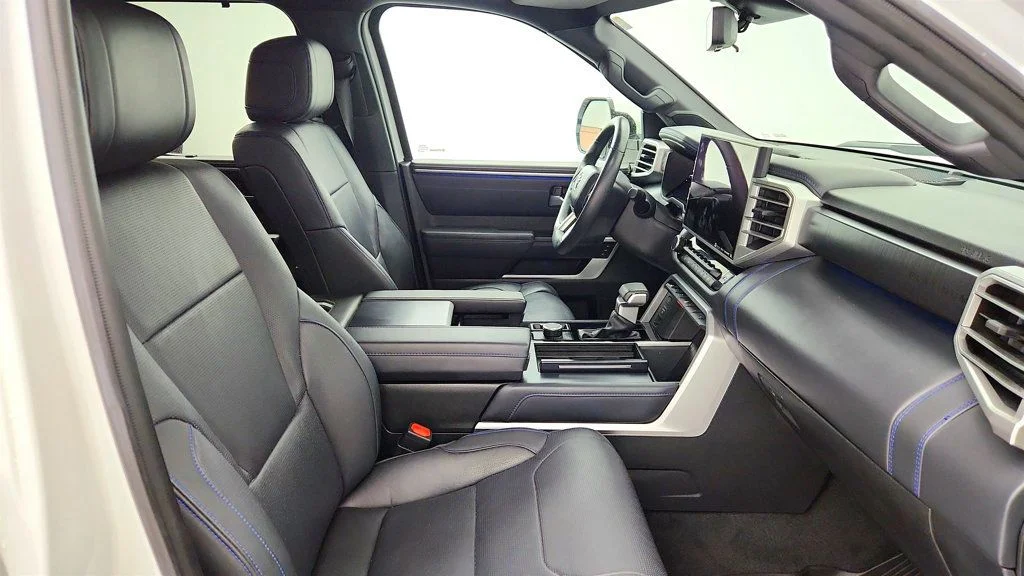 Used 2024 Wind Chill Pearl Toyota Platinum Hybrid CrewMax 5.5