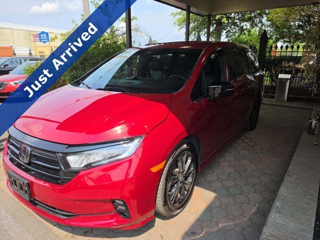Used 2023 Radiant Red Metallic II Honda Sport image 1