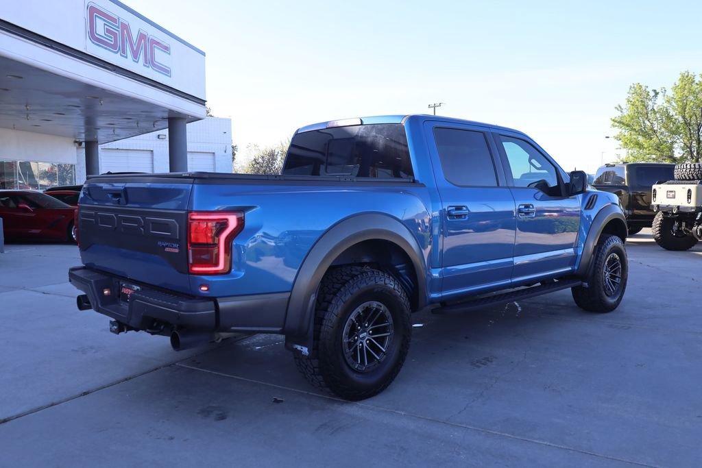 Used 2020 Blue Metallic Ford Raptor image 6
