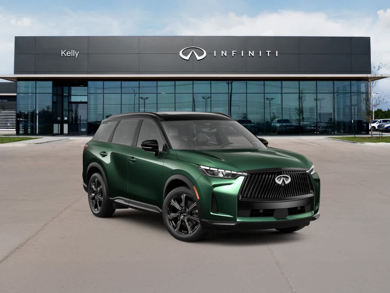 New 2027 Deep Emerald/Black Obsidian INFINITI Autograph AWD image 4