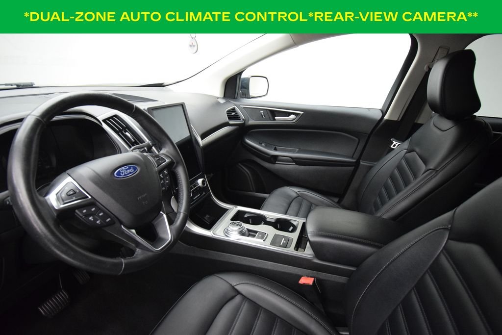 Used 2022 Blue Metallic Ford SEL image 11