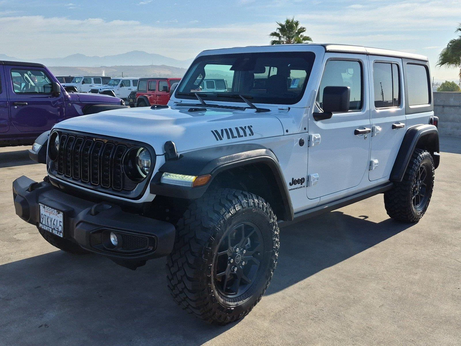 Certified Used 2025 Bright White Clearcoat Jeep Willys image 4