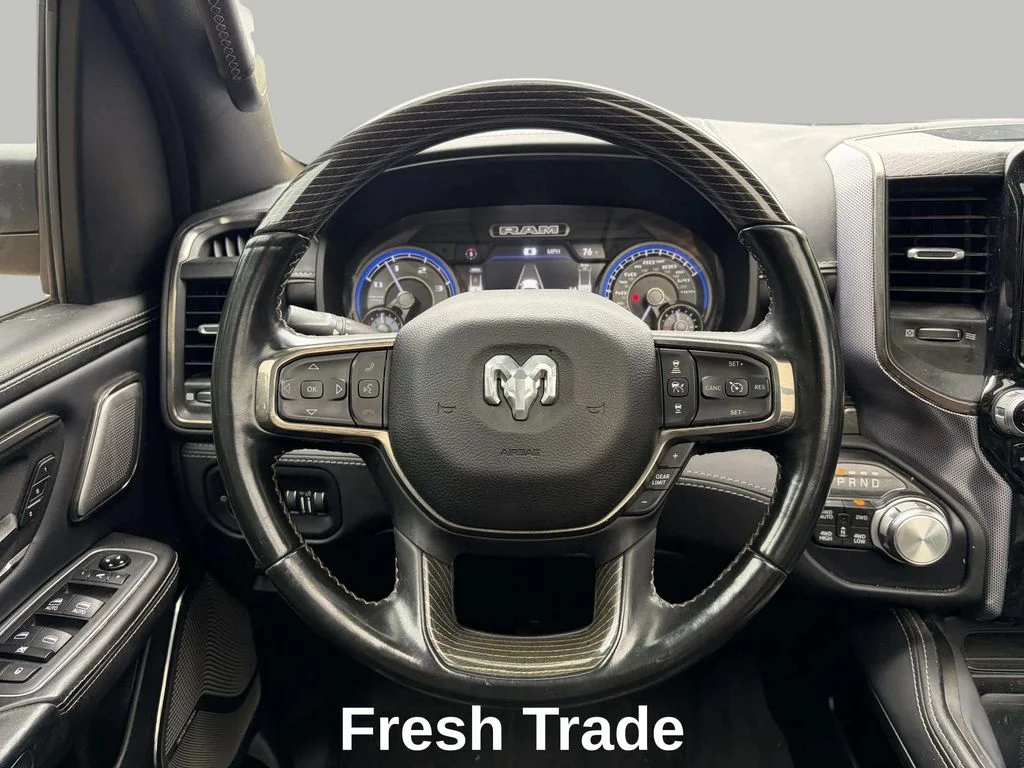 Used 2021 Diamond Black Crystal Pearlcoat Ram Limited image 12