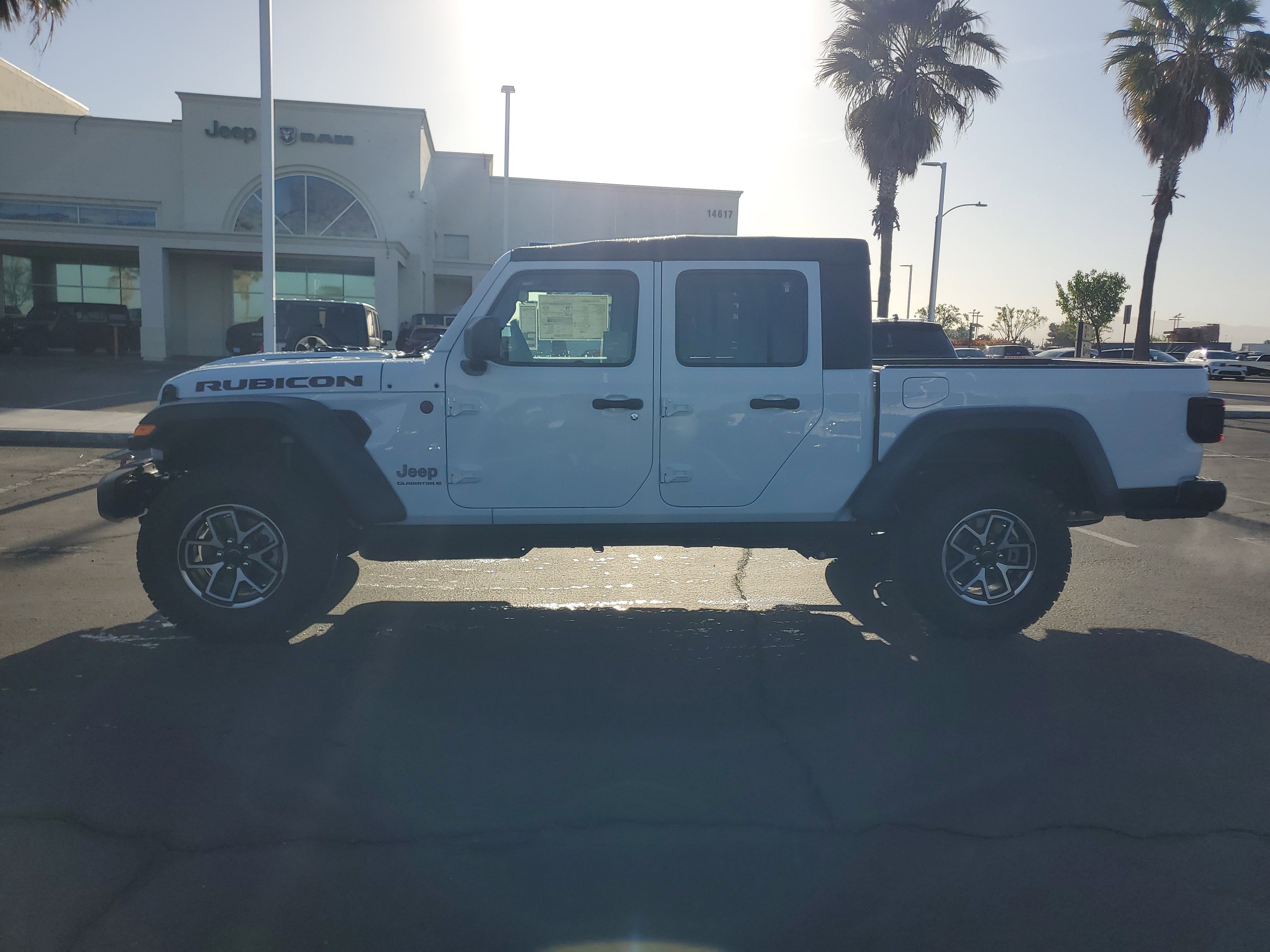 New 2026 Bright White Clearcoat Jeep Rubicon image 6