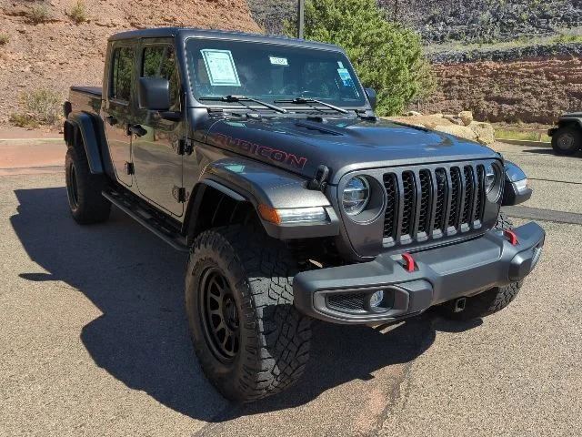 Used 2021 Gray Jeep Rubicon image 3