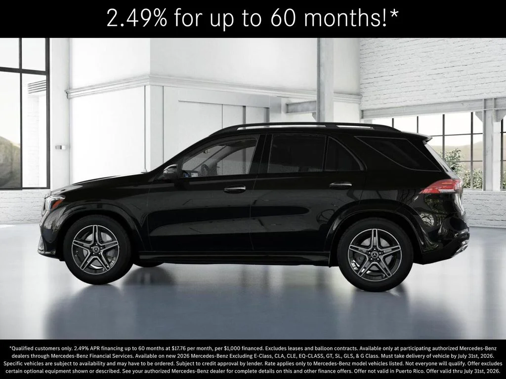 New 2026 Obsidian Black Metallic Mercedes-Benz GLE 350 image 33