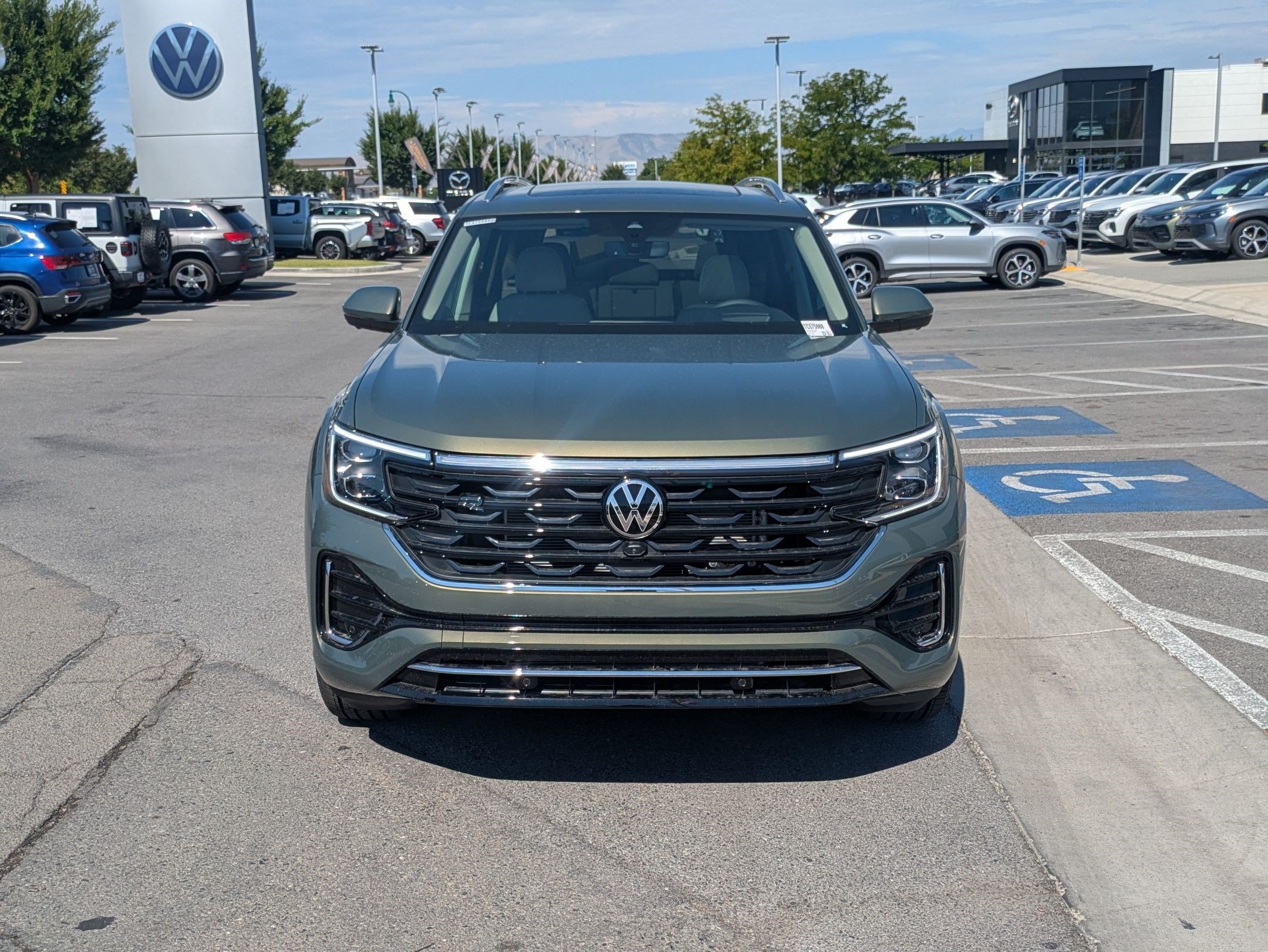 New 2026 Green Metallic Volkswagen 2.0T SEL Premium R-Line image 9