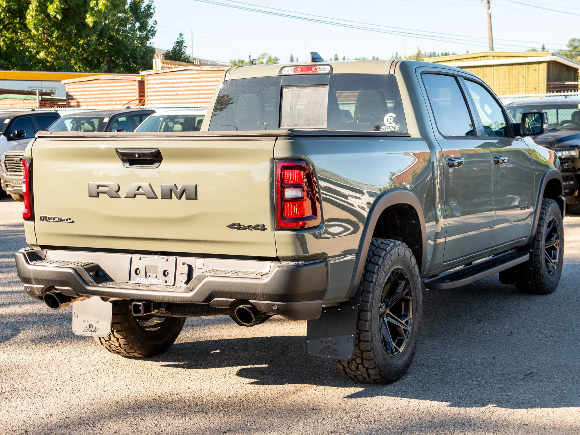 New 2026 canyon lake RAM Rebel*, 3.5 Inch Lift, 35 Inch Tires, Off-Road Running Boards, Trigger Industries image 8