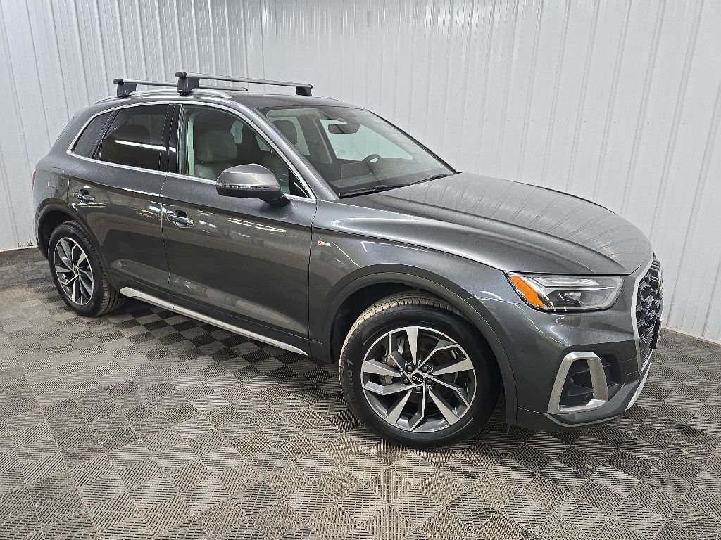 Used 2022 Gray Audi 45 S line Premium image 7