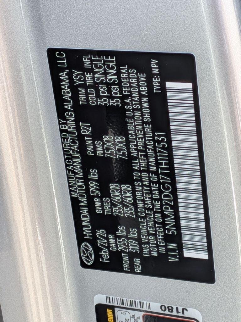 New 2026 Silver Hyundai SEL image 33