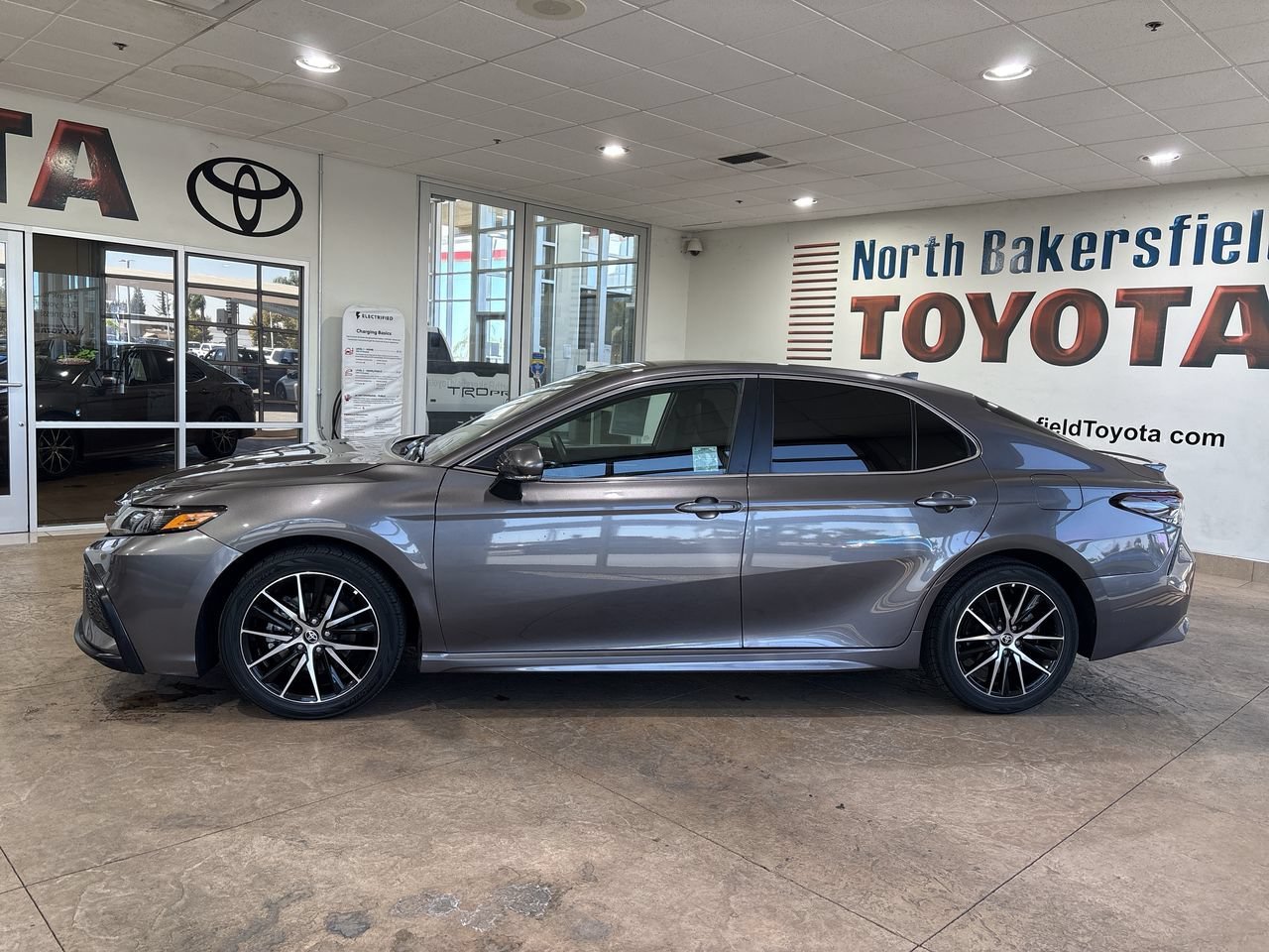Certified Used 2024 Predawn Gray Mica Toyota SE image 7