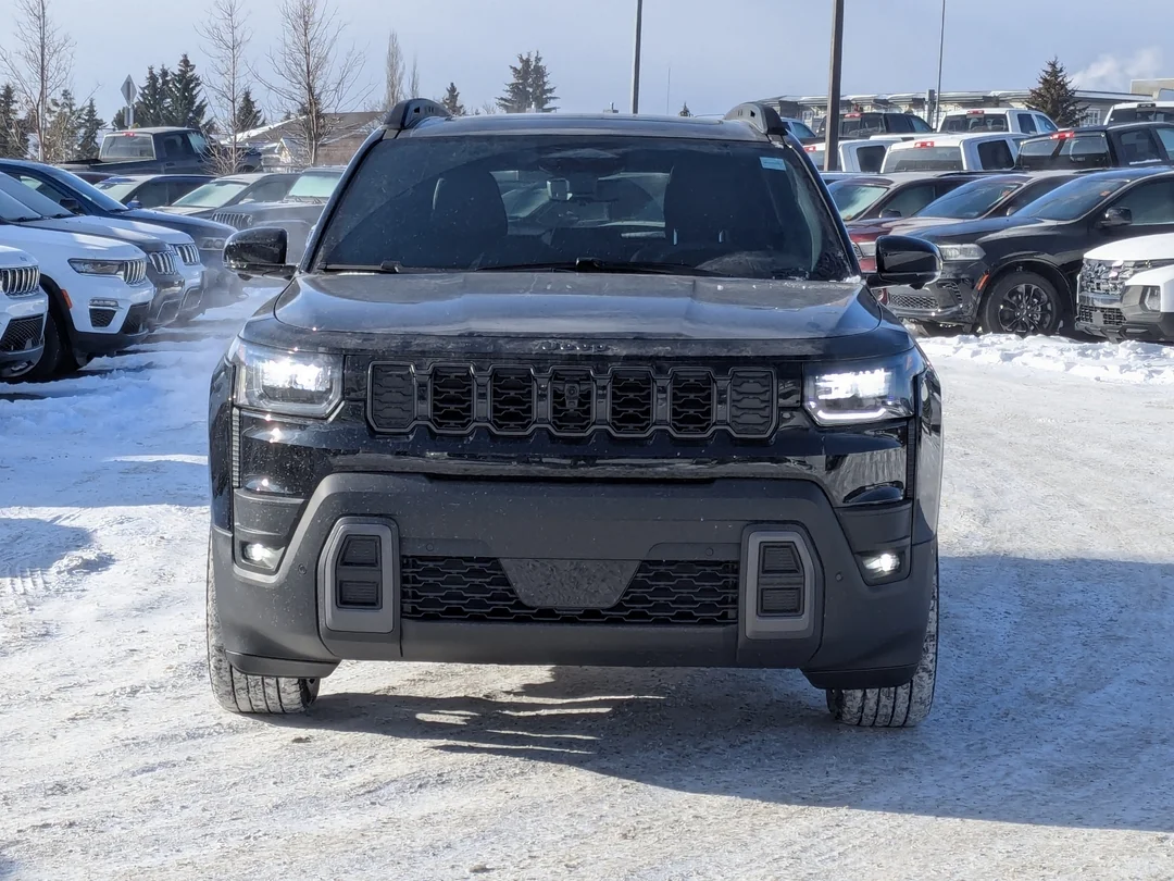 New 2026 Black Jeep Overland - - 4x4 - Surround View - Ventilated Seats - Remote Start & More! image 3