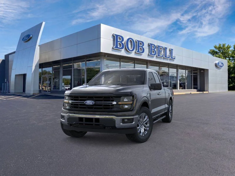 New 2026 Agate Black Metallic Ford XLT image 2