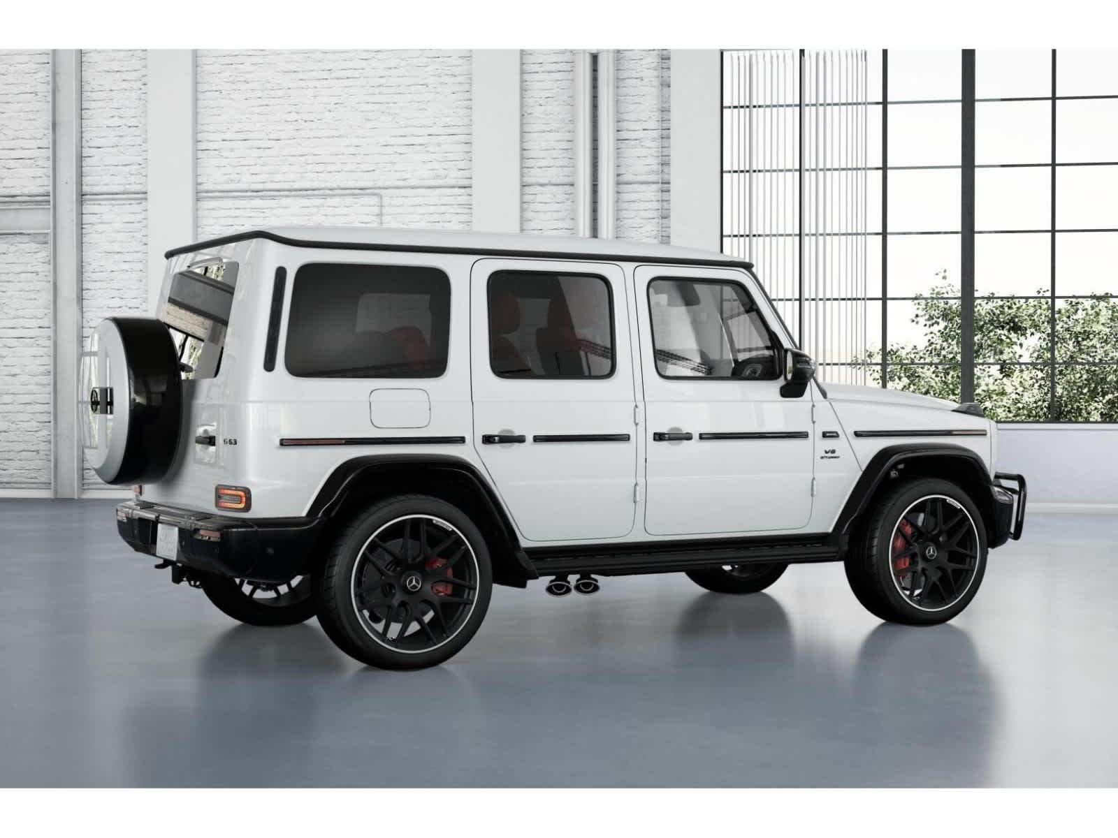 New 2026 MANUFAKTUR Moonlight White Metallic Mercedes-Benz AMG® G 63 SUV image 58