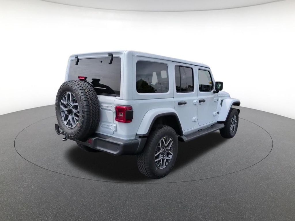 New 2026 Bright White Clear-Coat Exterior Paint Jeep Sahara image 5