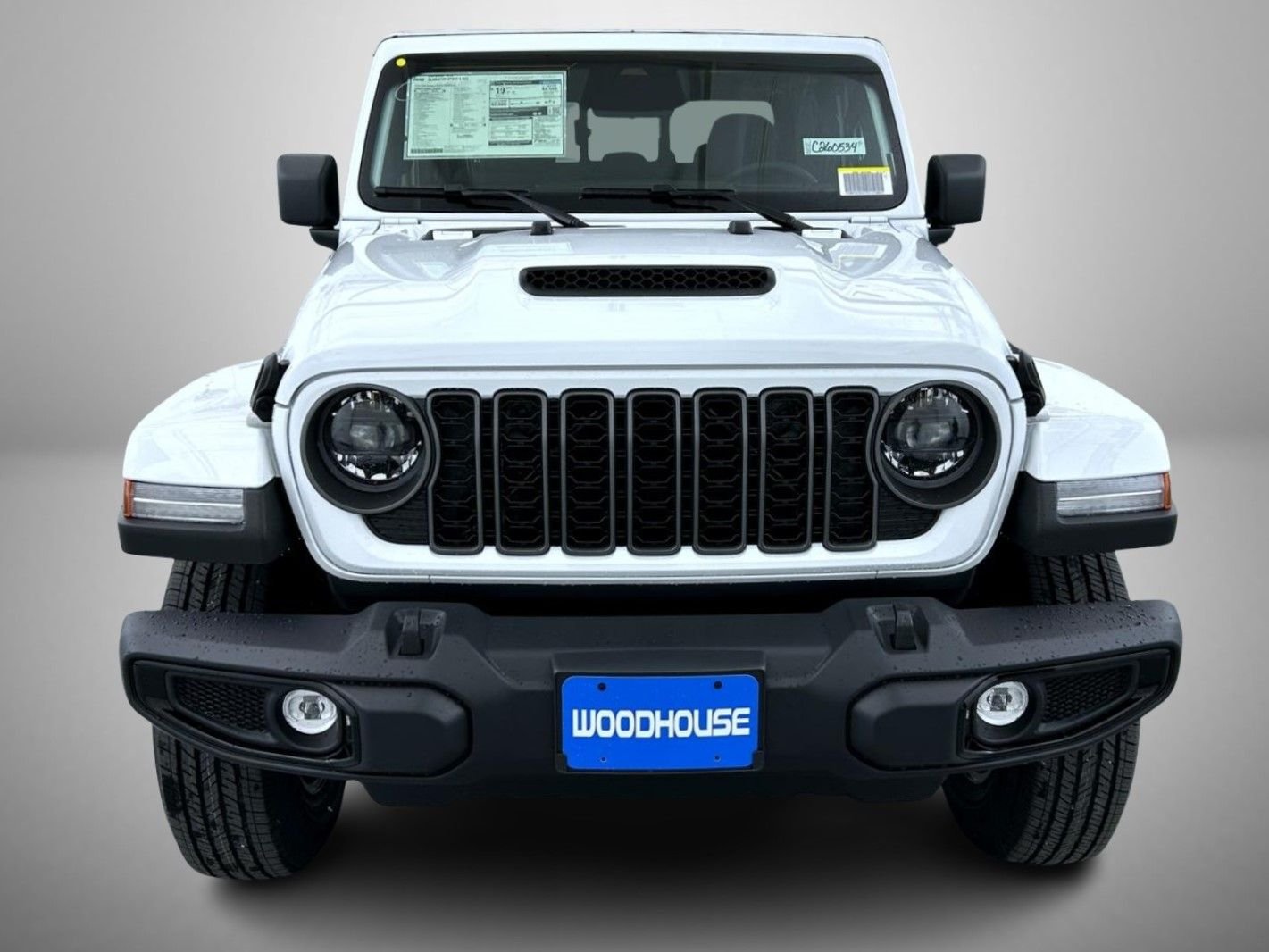 New 2026 Bright White Clear-Coat Exterior Paint Jeep Sport S image 2