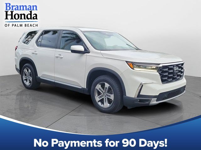 Used 2025 Platinum White Pearl Honda 2WD EX-L image 1