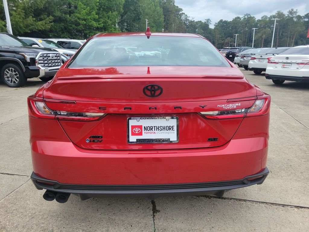 Certified Used 2025 Red Toyota SE image 5