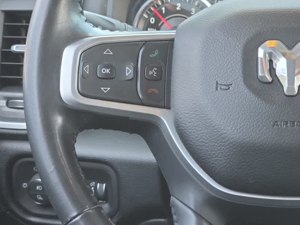 Used 2021 Granite Crystal Metallic Clearcoat Ram Big Horn image 16