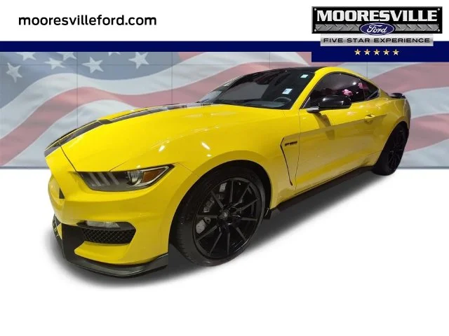 Used 2017 Yellow Ford Shelby GT350 image 1