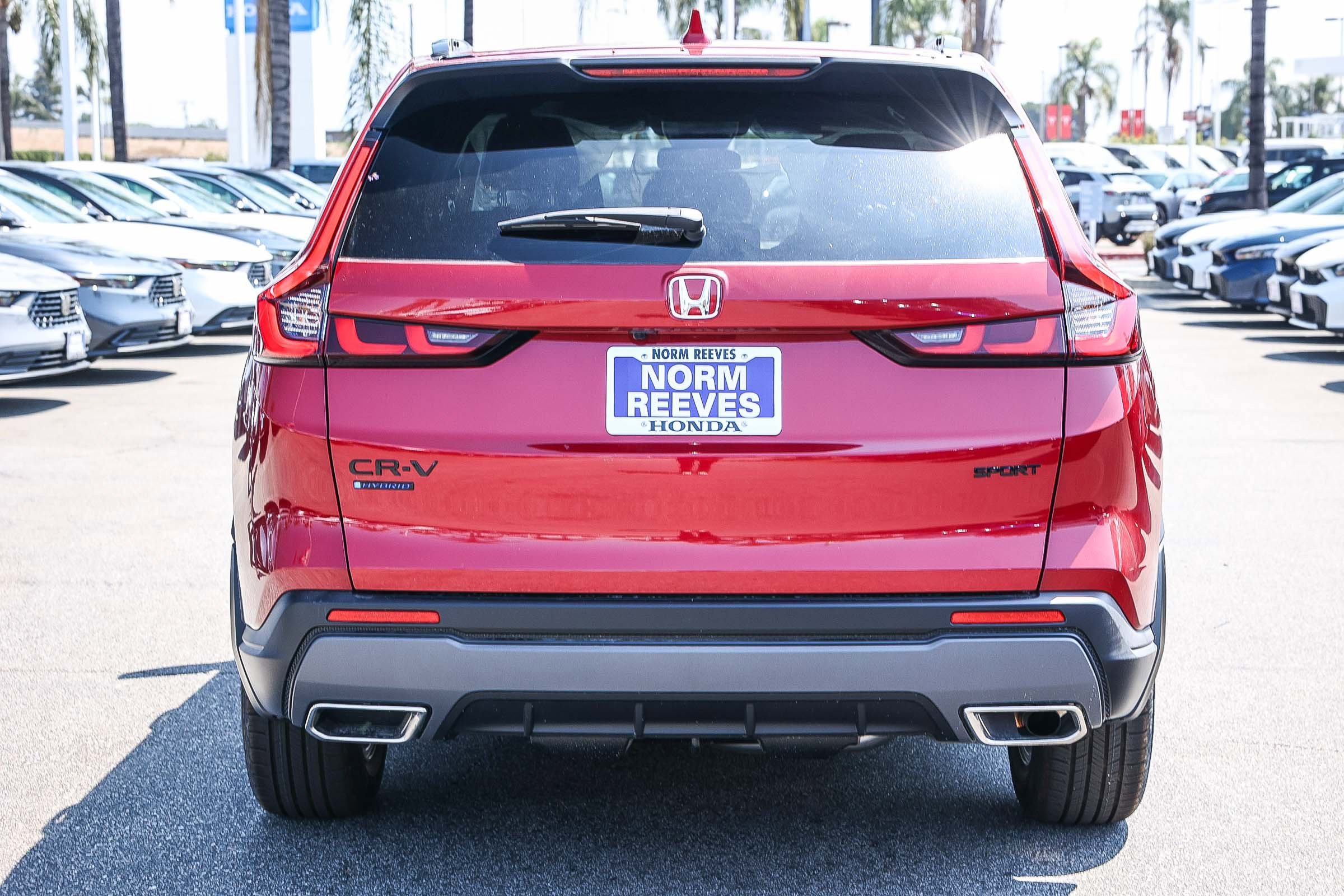 New 2027 Radiant Red Metallic Honda Sport FWD image 5