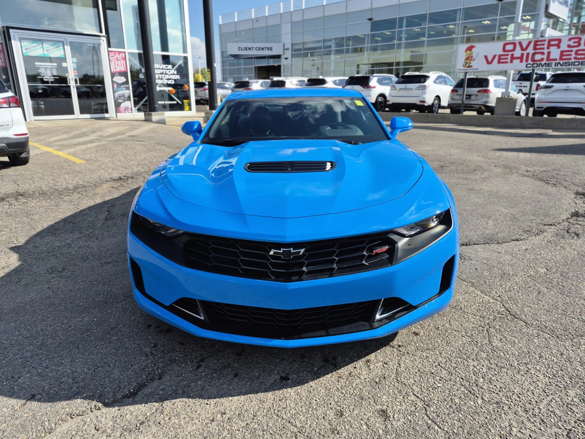 Used 2023 Rapid Blue Chevrolet LT1*455HP!! | 6.2L V8 | Recaro Seats | Sunroof | Performance Exhaust | Rapid Blue | image 4