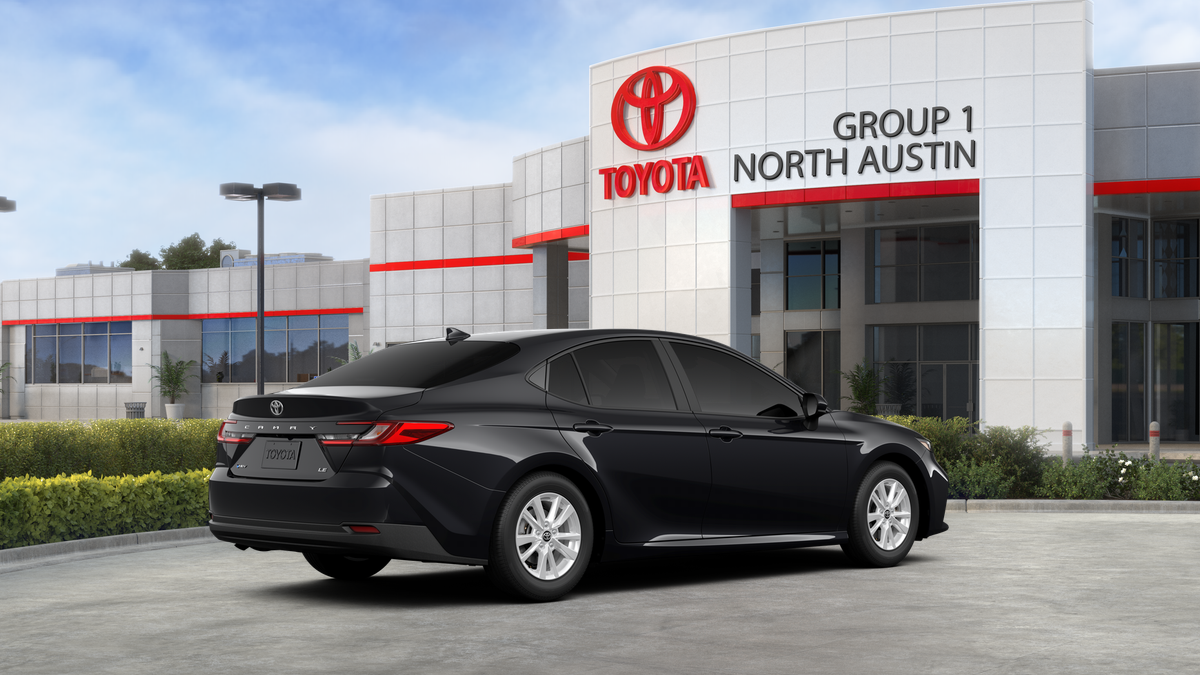 New 2026 Midnight Black Metallic Toyota LE image 10