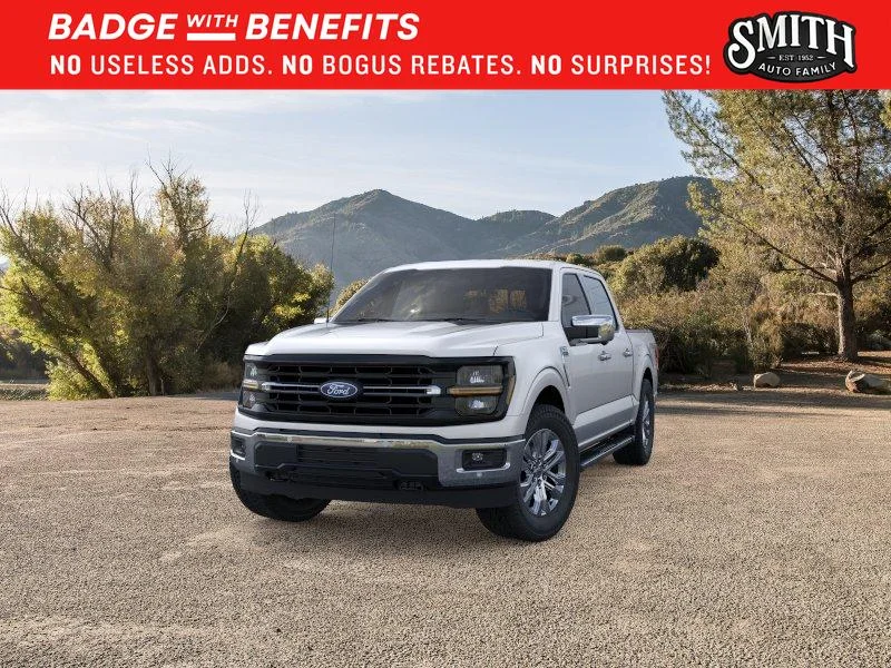 New 2026 Iconic Silver Metallic Ford XLT image 3