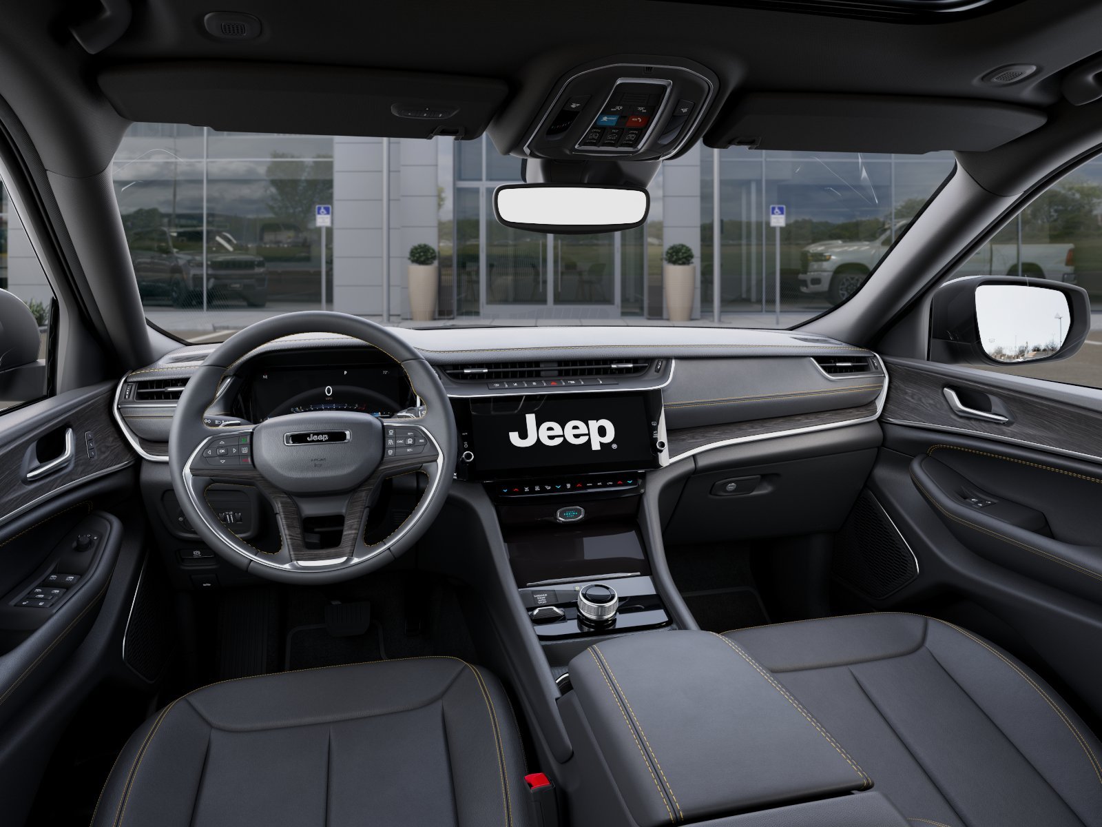 New 2026 Bright White Clear-Coat Exterior Paint Jeep  image 41