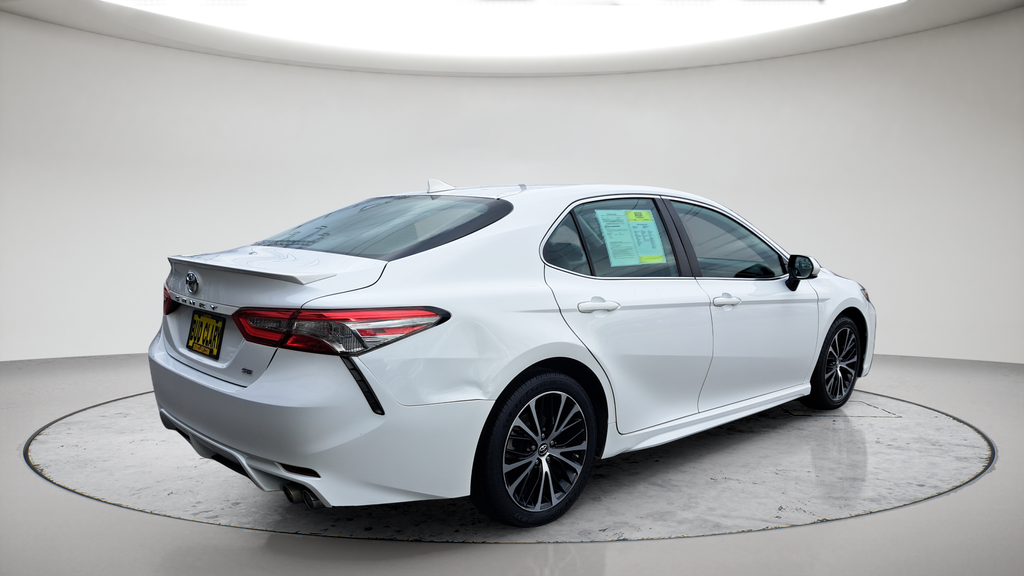Used 2019 White Toyota SE image 3