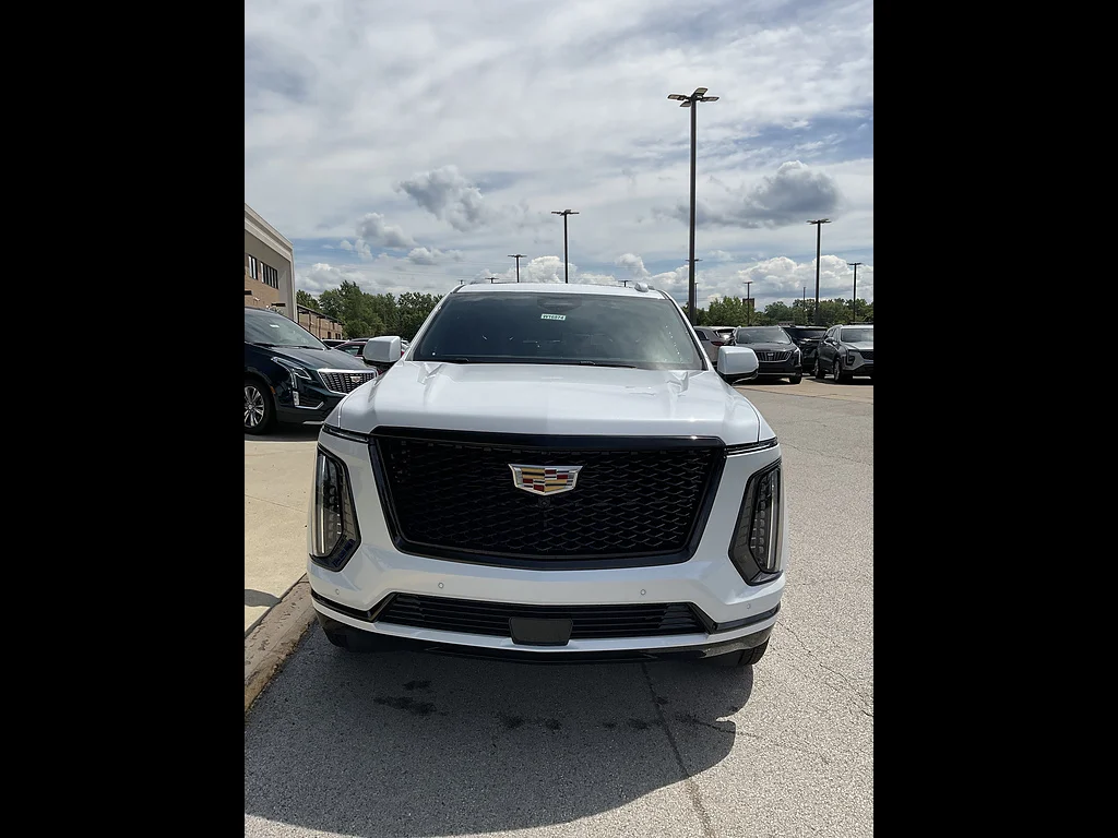 New 2026 Vibrant White Tricoat Cadillac Sport image 2