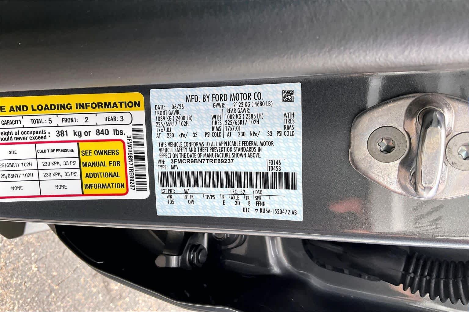 New 2026 Carbonized Gray Metallic Ford Big Bend® image 20
