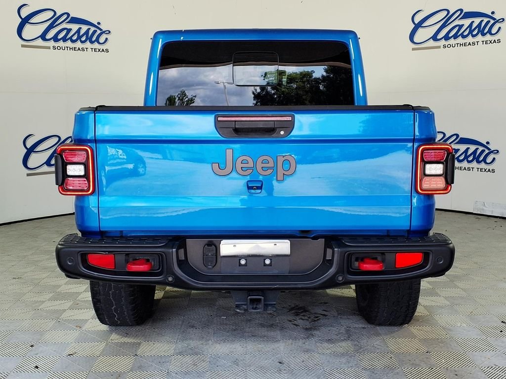 Used 2021 Blue Jeep Rubicon image 4