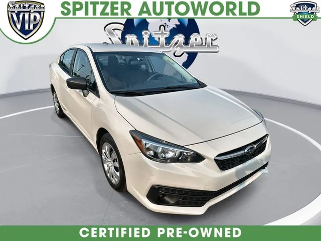 Used 2023 White Subaru Base image 1