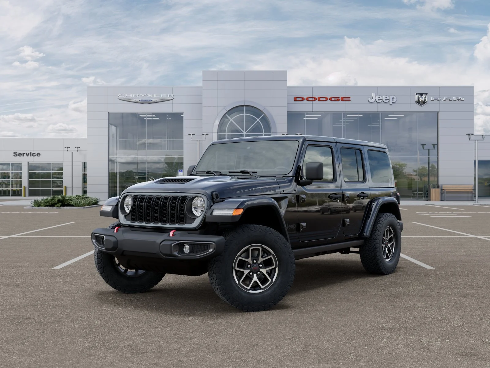 New 2026 Black Clear-Coat Exterior Paint Jeep Rubicon image 24