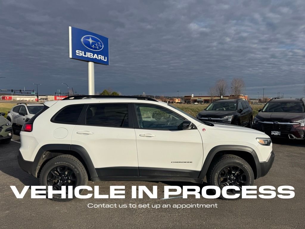 Used 2022 Jeep Cherokee Trailhawk with VIN 1C4PJMBX9ND539195 for sale in Rochester, Minnesota