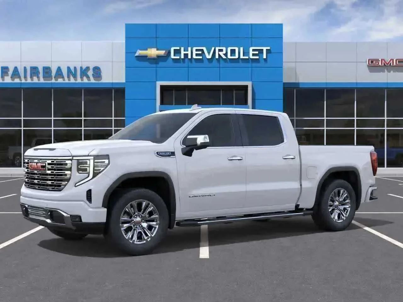 New 2026 Glacier White Tricoat GMC Denali image 2