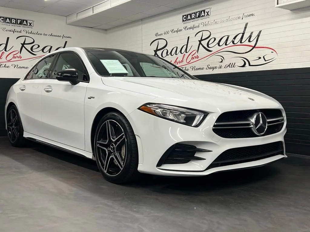 Used 2021 White Mercedes-Benz Base image 2