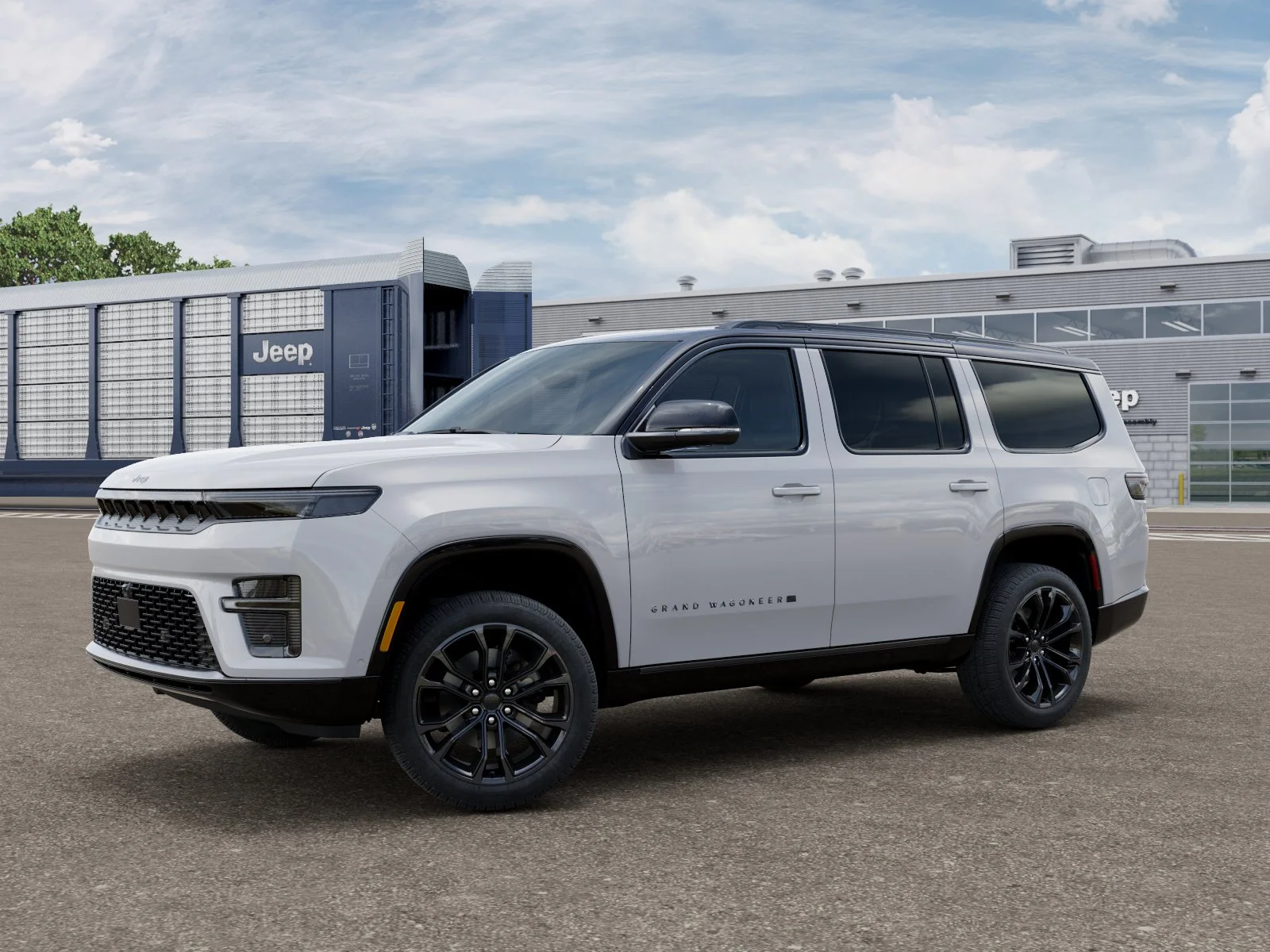 New 2026 Bright White Clear-Coat Exterior Paint Jeep Summit image 21