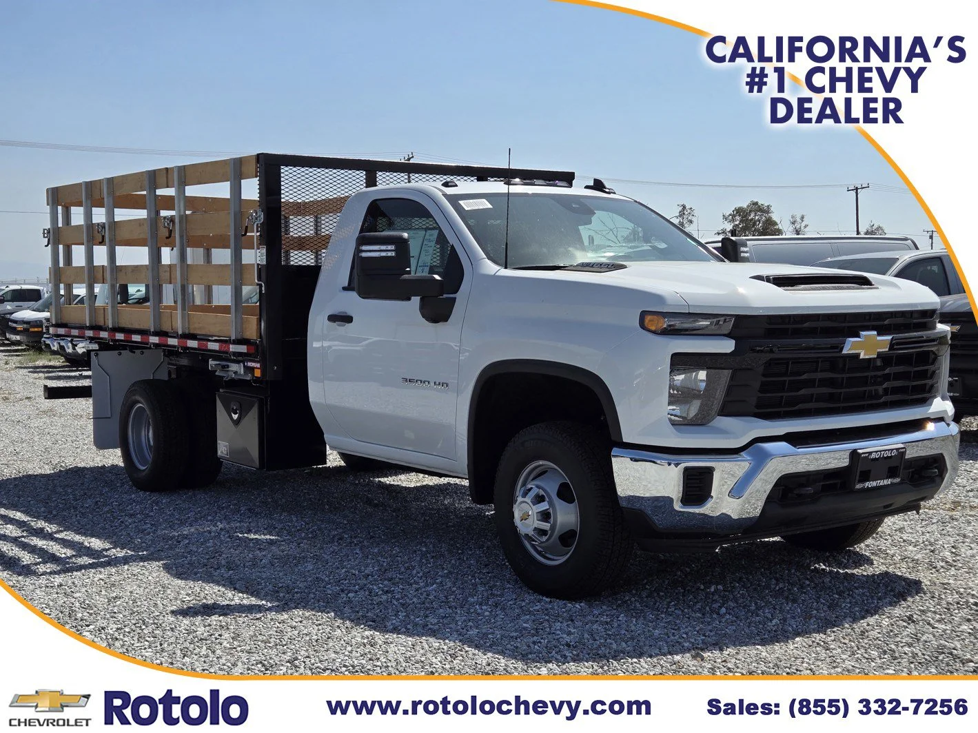 New 2026 Summit White Chevrolet Work Truck image 1