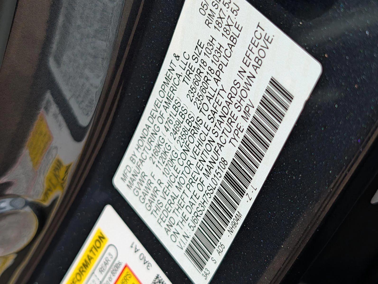 Used 2025 Meteorite Gray Metallic Honda EX-L image 36