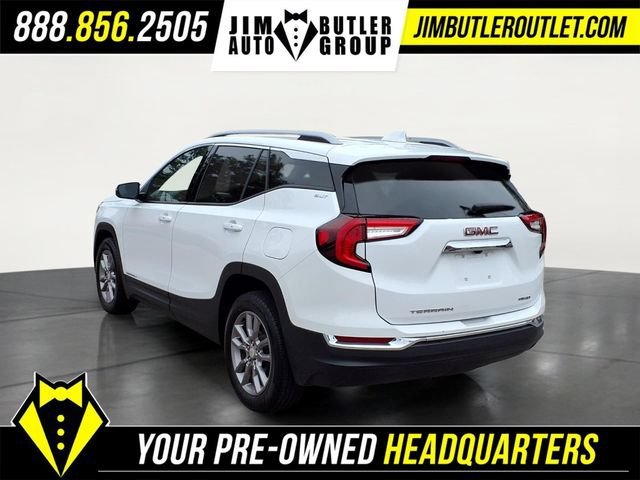 Used 2024 Summit White GMC SLT image 2