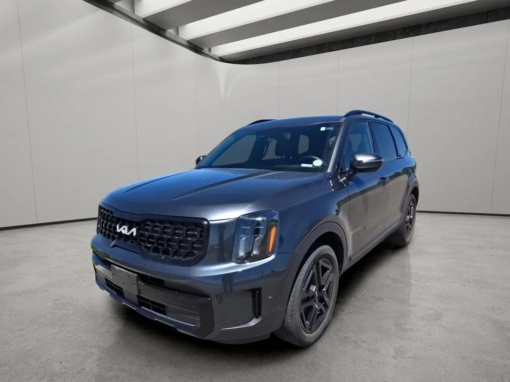 Used 2024 Gravity Gray Kia EX X-Line image 1