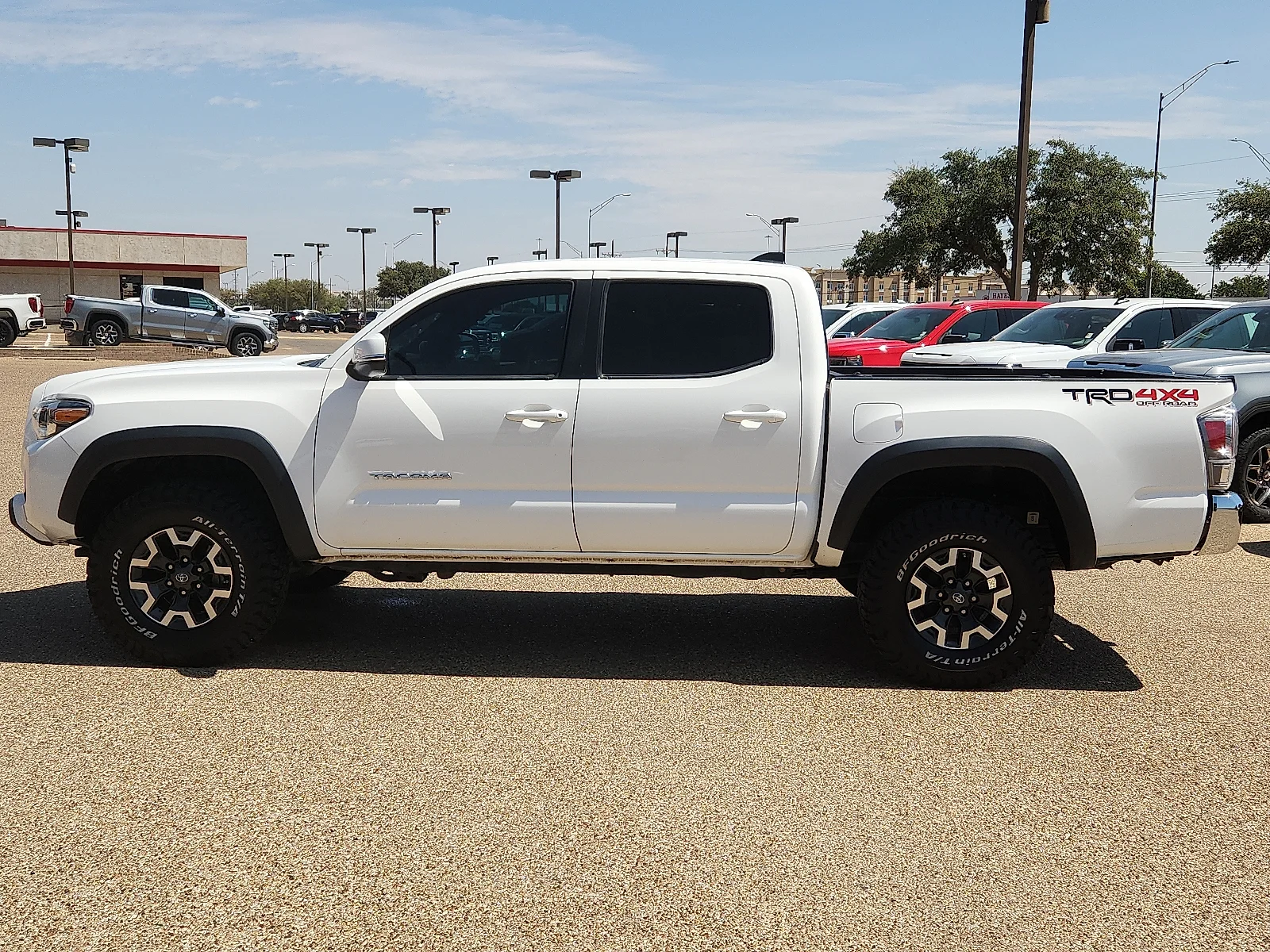 Used 2020 Super White Toyota TRD Off-Road image 2