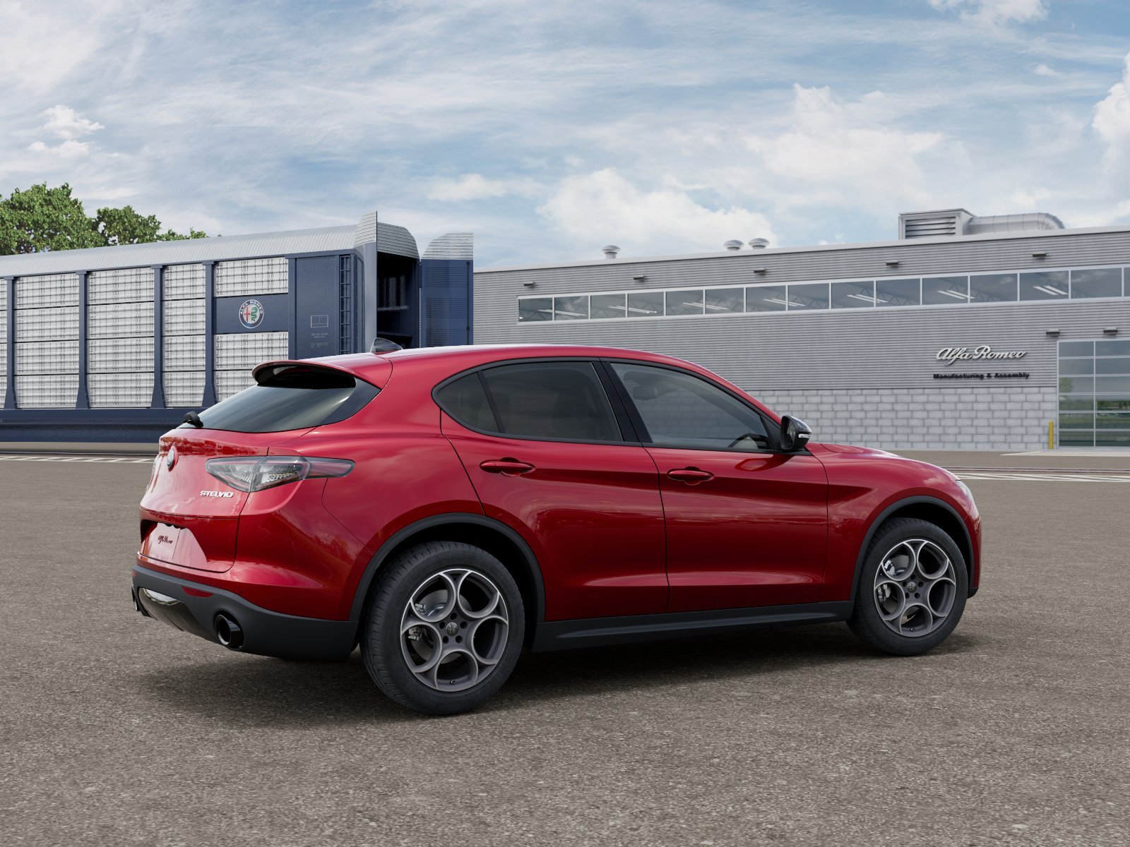 New 2026 Alfa Rosso (Red) Exterior Paint Alfa Romeo Base image 2
