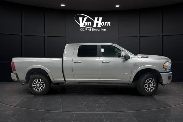 Used 2023 Billet Silver Metallic Ram Longhorn image 8