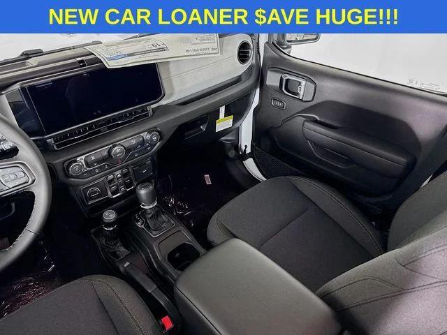 New 2026 Bright White Clear-Coat Exterior Paint Jeep Sport S image 21