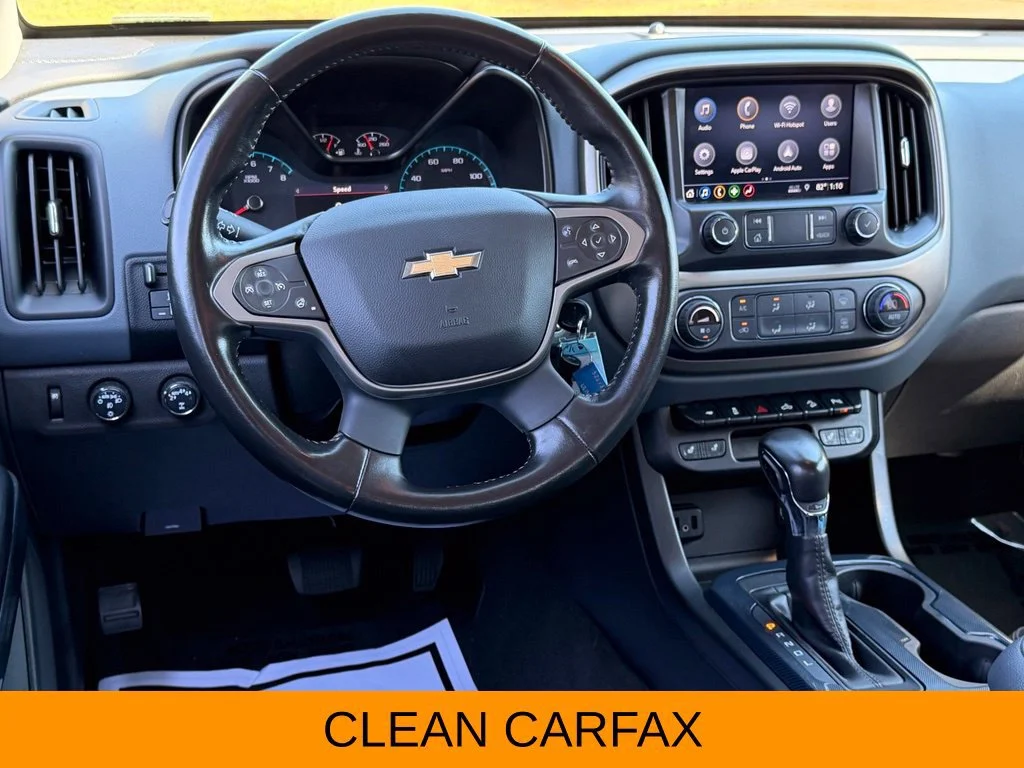 Used 2022 Bright Blue Metallic Chevrolet Z71 image 6
